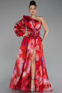 Abendkleid Lang Rot ABU4208