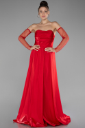 Abendkleid Lang Rot ABU4196