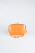 Abendtasche Satin Orange SH834