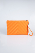 Abendtaschen Leder Orange KC413