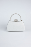 Abendtasche Silber KC311