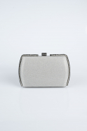 Abendtasche Silber KC600