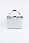 Abendtasche Silber KC161