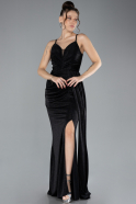 Abendkleid Lang Schwarz ABU4408