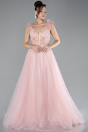 Abendkleid Lang Puder ABU4491