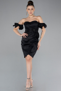 Partykleid Kurz Schwarz ABK2185