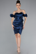 Partykleid Kurz Marineblau ABK2185