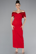 Partykleid Midi Rot ABK2212