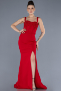 Abendkleid Lang Rot ABU3345