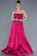 Abendkleid Lang Pflaume ABU4579