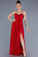 Abschlusskleid Lang Rot ABU4596