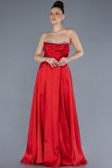 Abendkleid Lang Rot ABU4579