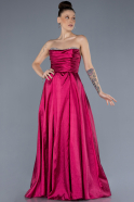 Abendkleid Lang Pflaume ABU4579