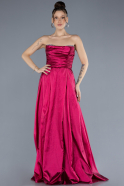 Abendkleid Lang Pflaume ABU4579