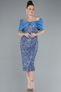 Partykleid Midi Indigo ABK2257