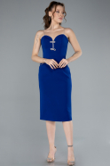 Partykleid Midi Sächsischblau ABK2261