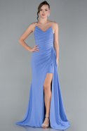 Abendkleid Lang Indigo ABU4729