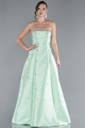 Abendkleid Lang Minzgrün ABU4743