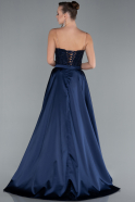 Abendkleid Lang Marineblau ABU4745