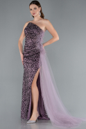 Abendkleid Lang Lavendel ABU4772