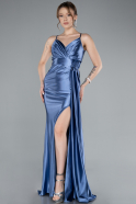 Abschlusskleid Lang Indigo ABU4814