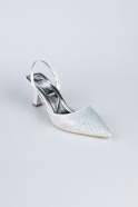 Stiletto Steinbesetzt Silber AB1127