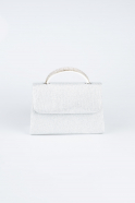 Abendtasche Silber SH844