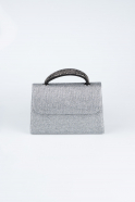Abendtasche Platin SH844