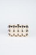 Abendtaschen Metall Gold SH843