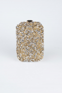 Abendtasche Gold SH832