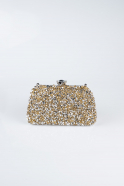 Abendtasche Gold SH849