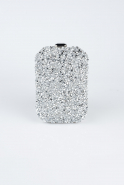 Abendtasche Silber SH832