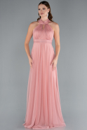 Zwiebelschale Abschlusskleid Lang ABU3252