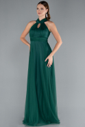 Abschlusskleid Lang Smaragdgrün ABU3252