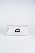 Abendtasche Glitzernd Silber SH845