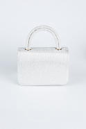 Abendtasche Glitzernd Silber KC264