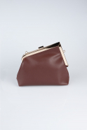 Abendtaschen Leder Braun KC475