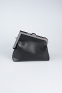 Abendtaschen Leder Schwarz KC475