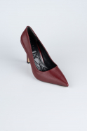 Stiletto Lackleder Weinrot AB1133