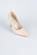 Stiletto Lackleder Hautfarben AB1133
