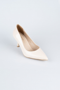 Stiletto Lackleder Hautfarben AB1135