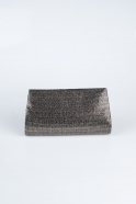 Abendtasche Verputz Platin V451