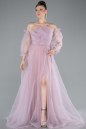 Puder Abendkleid Lang ABU2076