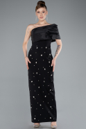 Partykleid Midi Schwarz ABK2337
