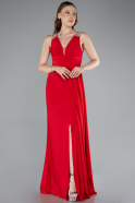 Abendkleid Lang Rot ABU4967