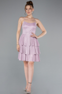 Partykleid Kurz Puder ABK2357