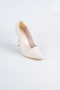 Stiletto Leder Beige AB1140