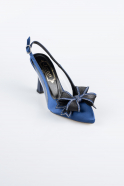 Sächsischblau Party-Schuhe Satin MJS4100