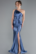 Abschlusskleid Lang Indigo ABU5022