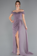 Lavendel Abschlusskleid Lang ABU3472